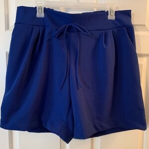 Women’s royal blue shorts
